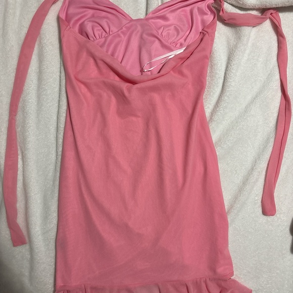 Pink Ruffled Dress - Picture 3 of 4